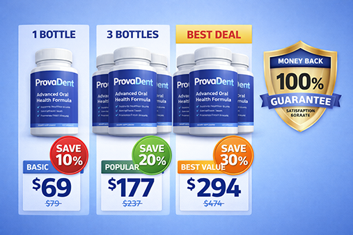 ProvaDent pricing and discount packages