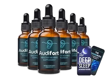 Audifort 6 bottle package with free digital bonuses