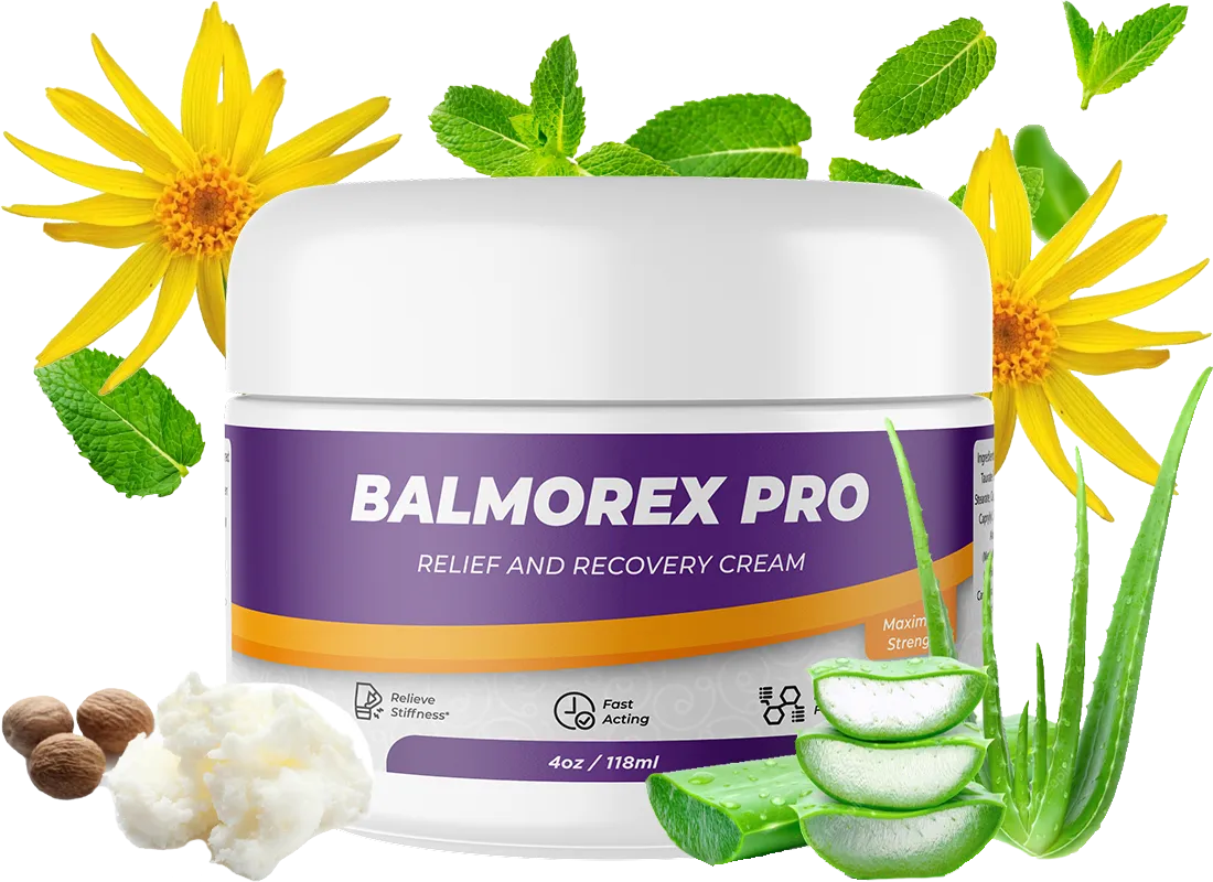 Balmorex Pro topical cream jar