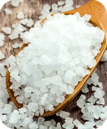 Magnesium sulfate salt ingredient illustration