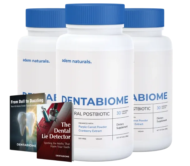 Three-bottle DentaBiome bundle product image