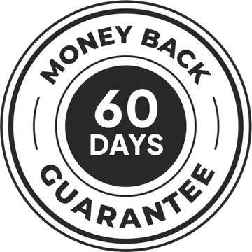 Vendor's 60 day money back guarantee artwork
