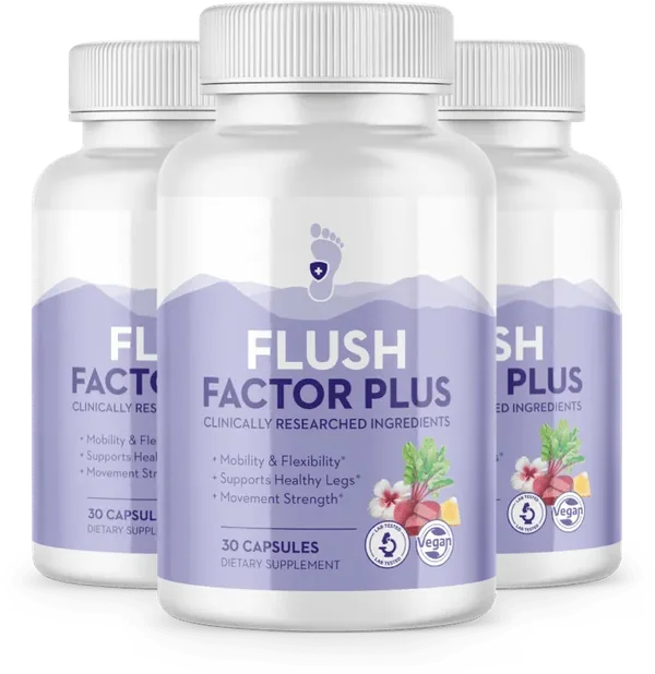 Flush Factor Plus three bottle bundle