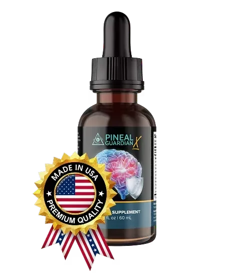 Pineal Guardian X single dropper bottle, seller-provided artwork